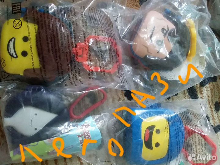 Детские игрушки из Макдональдса