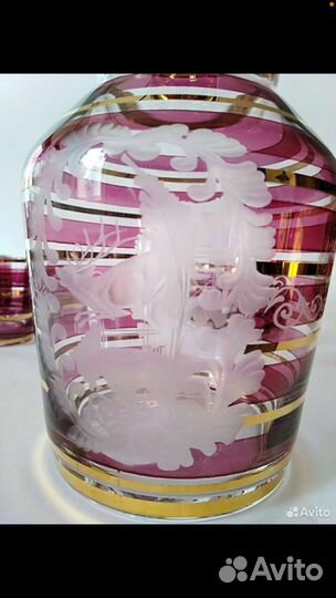 Графин Охота.Богемия.Чехия