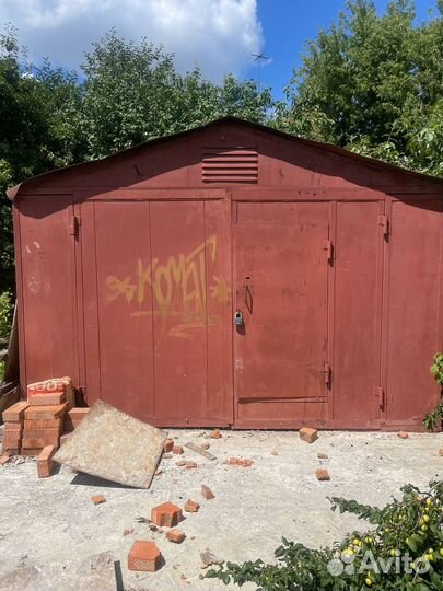 Металлический гараж бу