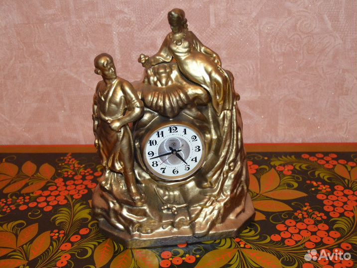 Каминные часы СССР