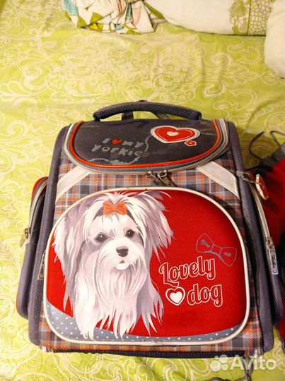 Рюкзак-ранец школьный для девочки