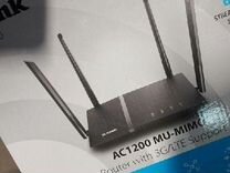 Wi-Fi роутер D-Link черный (DIR-842/RU/R4A)