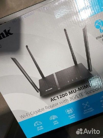 Wi-Fi роутер D-Link черный (DIR-842/RU/R4A)