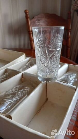 Хрустальные стаканы СССР