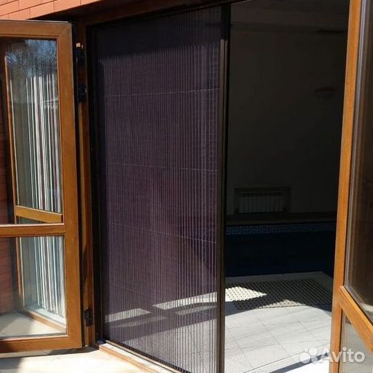 Сетка гармошка плиссе