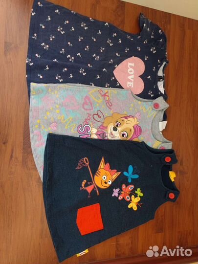 Вещи пакетом на девочку 2-4 года