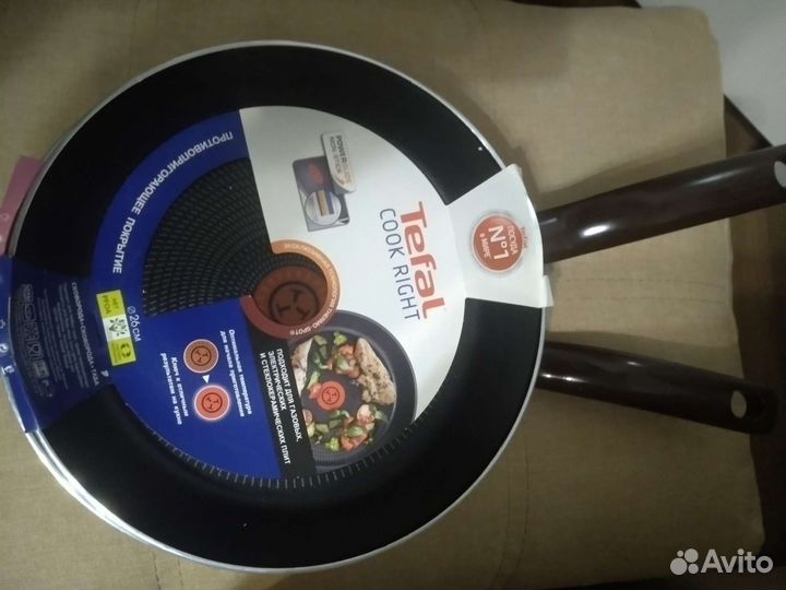 Сковородки tefal разные