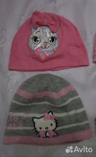 Шапочки на девочку, весна-осень