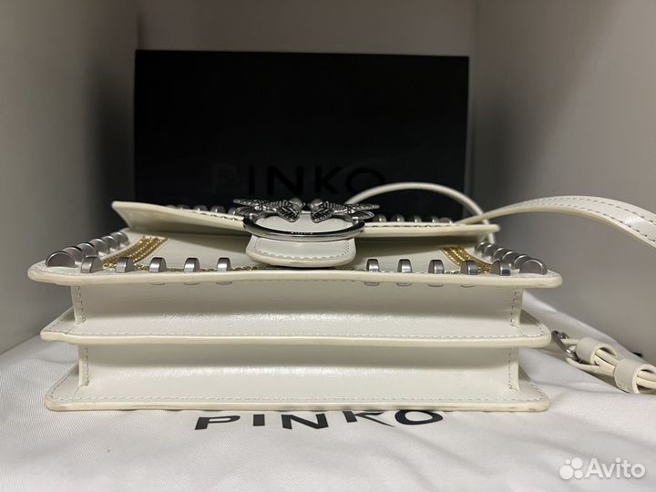 Сумка pinko love mini натуральная кожа
