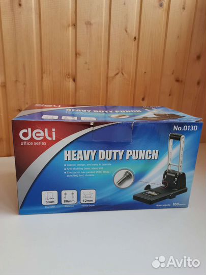 Дырокол Deli Heavy Duty E0130