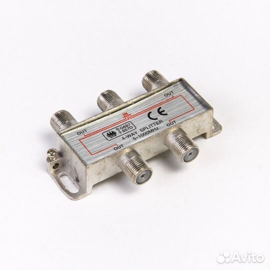 Разветвитель (делитель) тв сигнала 2,3,4,5 вых