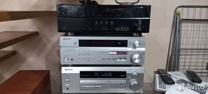 Ресиверы Pioneer и Yamaha