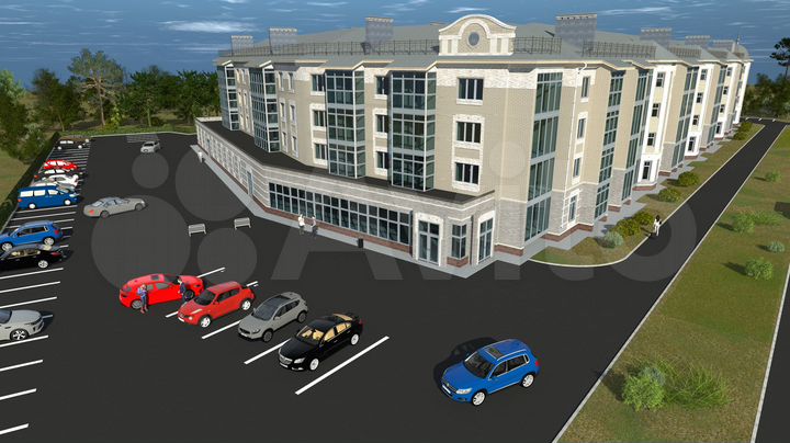 2-к. квартира, 56,7 м², 4/4 эт.