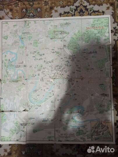 Карты Москвы