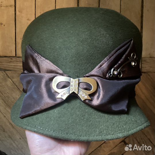 Шляпа котелок женская Cardinal Кардинал