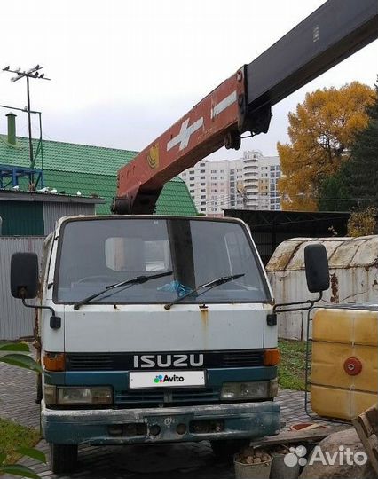 Isuzu Elf с КМУ, 1990