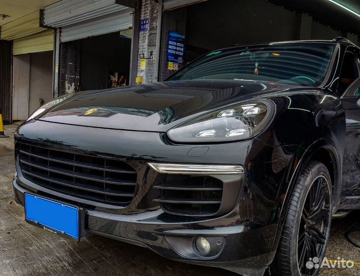 Светодиодные фары Порше Кайен 958, рест 2014-2018