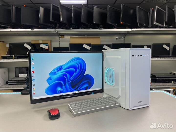 Intel Xeon E5-2670 v2/ 16Gb/ RX 580 8Gb/ SSD