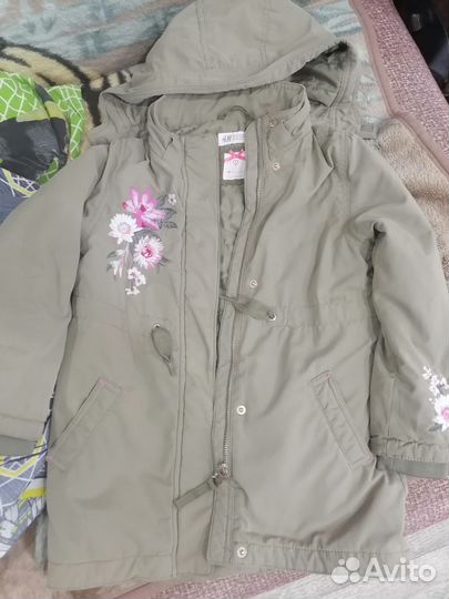 Куртка весна осень для девочки122-128