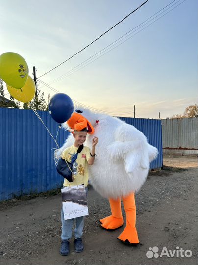 Гусь обнимусь ростовая кукла