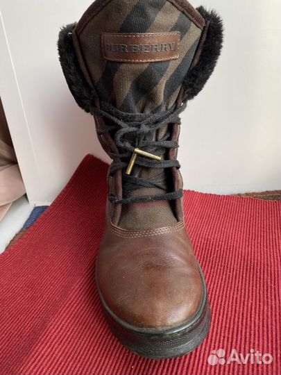 Ботинки burberry оригинал 39 размер