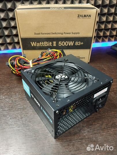 Блок питания ATX 500WT zalman WattBit II