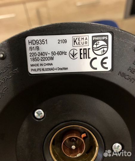 Чайник электрический philips