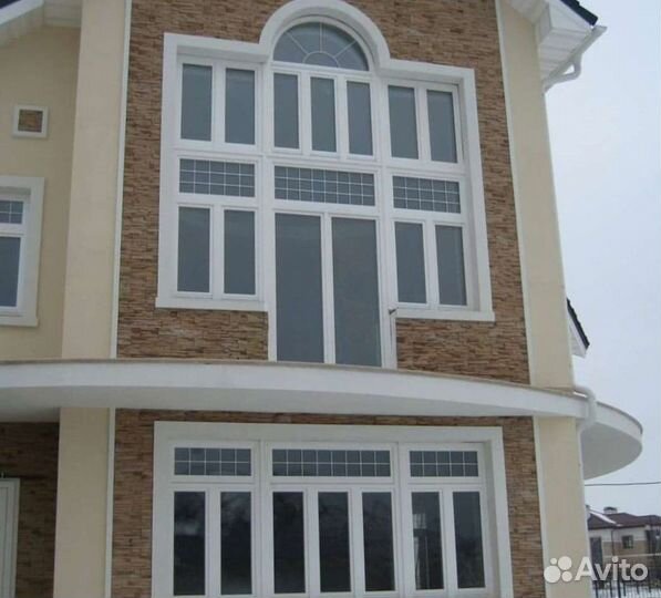 Пластиковые окна. остекление коттеджей