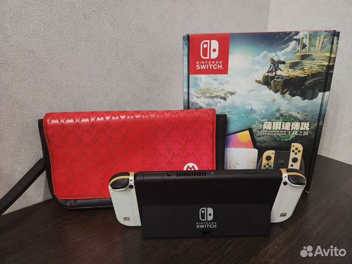 Nintendo switch oled шитая