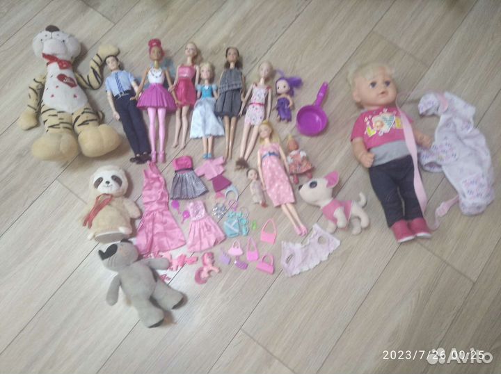 Куклы пакетом