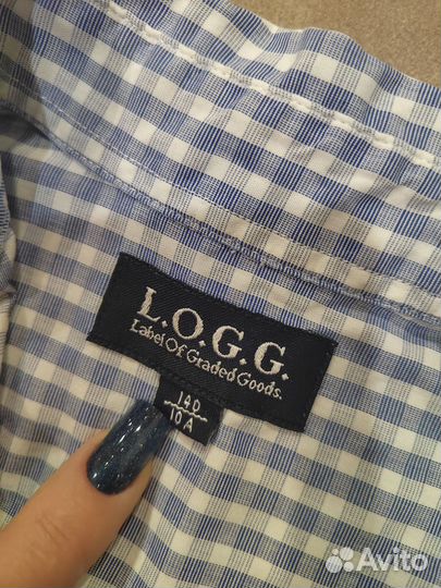 Рубашка H&M 134/140