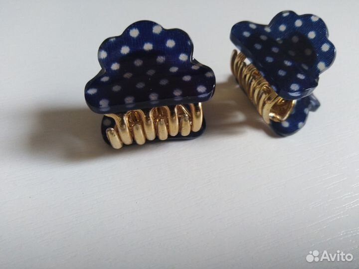 Заколка в ассортименте: бантик, крабик, зажим