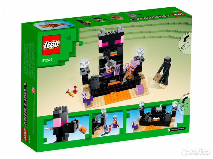 Конструктор lego Minecraft 21242 Финальная арена