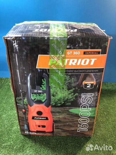 Мойка высокого давления patriot GT360