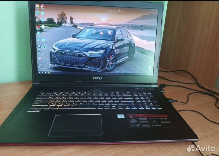Игровой ноутбук msi 17 3