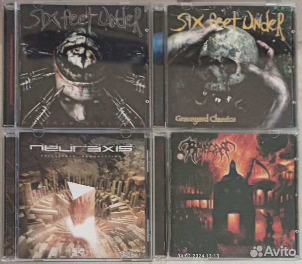 Death Metal CD лицензия (irond, fono,Союз. CDM)