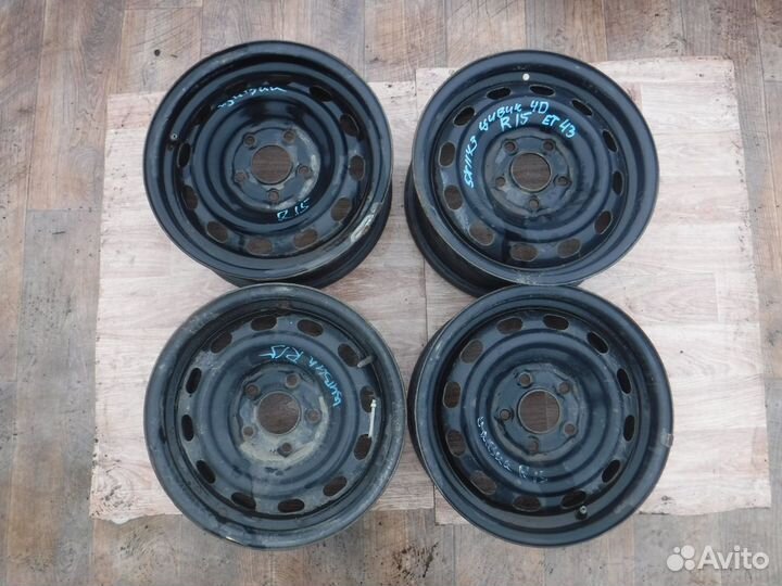 Диск штампованный R15 Honda Toyota