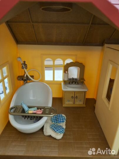 Sylvanian families большой дом со светом