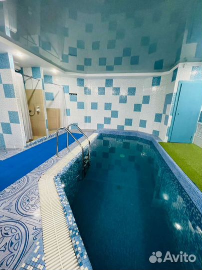 Семейная сауна с теплым бассейном