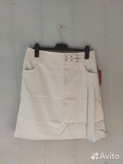 Юбка летняя белая 50