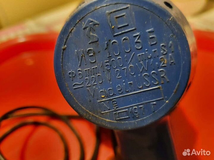 Дрель СССР, рабочая