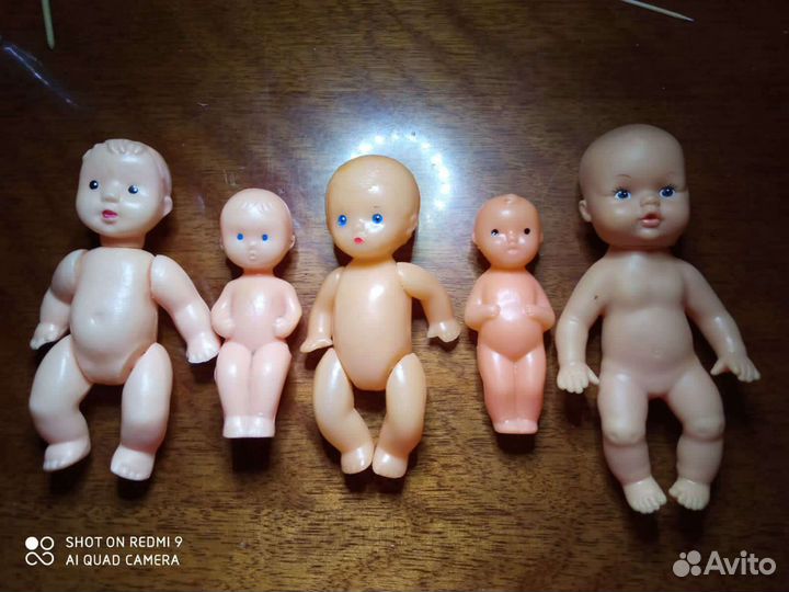 Игрушки СССР пупсики