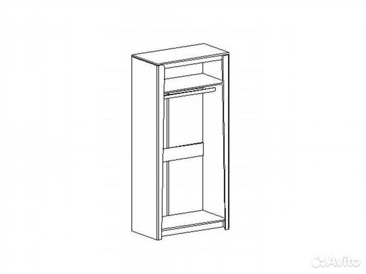 Новый Шкаф двухдверный 