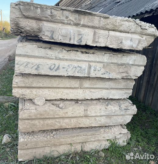 Плиты перекрытия бу