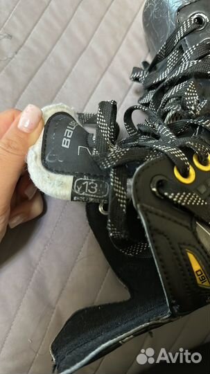 Хоккейные коньки bauer детские