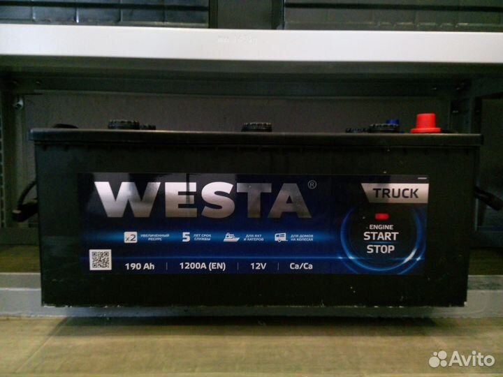 Грузовые аккумуляторы 190