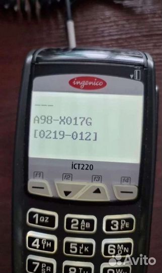 Терминал ingenico ict-220