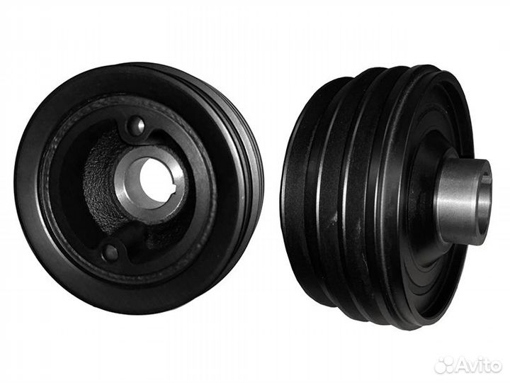 Шкив коленвала mitsubishi pajero LH лев.D 4M40 94