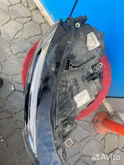 Фара битая ауди а4б8 с блоками