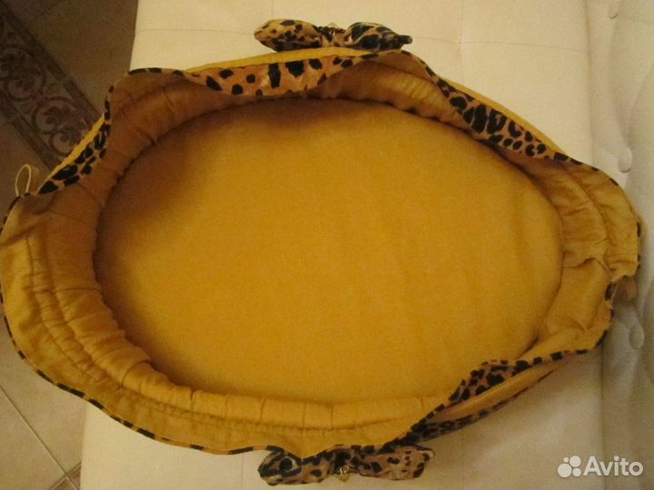 Лежанка леопардовая для кошек